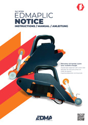 EDMA EDMAPLIC Instructions Manual