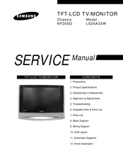 Samsung LS26A33W Service Manual