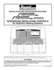 Raypak TempTracker mod+ Extension Installation And Operation Instructions Manual