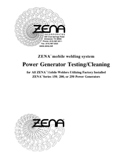 Zena 150 series Manual