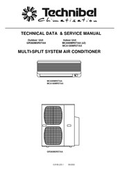 Technibel MCA90MR5TAA Technical Data & Service Manual