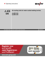 EWM cool82 U44 Operating Instructions Manual