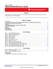 Texas Instruments TMUX-24PW-EVM User Manual