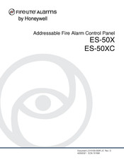 Honeywell Fire-Lite Alarms ES-50X Manual