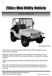 Star Asia PAZ200-1 Owner's Manual