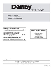 Danby DIPLOMAT DCR033B1SLM-6 Owner's Manual