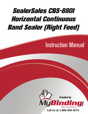 MyBinding SealerSales CBS-880I Instruction Manual
