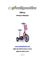E-Wheels EW-21 Owner's Manual