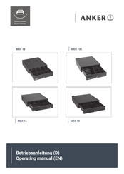 Anker MDX 13E Operating Manual