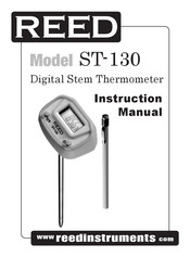 Reed ST-130 Instruction Manual