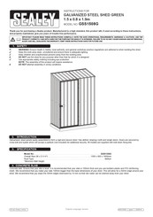Sealey GSS1508G Instructions Manual