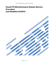 IBM Power775 Service Procedure