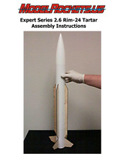 Model Rockets Expert Series Assembly Instructions Manual