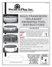 Swim'n Play SPLASHER Instructions Manual