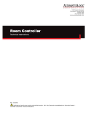 Automated Logic RC642 Technical Instructions
