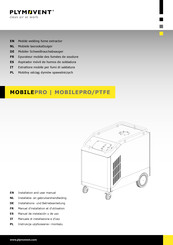 Plymovent MOBILEPRO Installation And User Manual