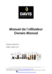 DAVIS 1148766 Owner's Manual