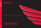 Honda CBR600R3 Owner's Manual