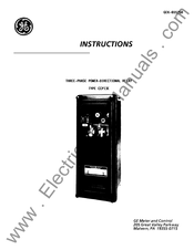 GE CCP13E Instructions Manual