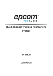 Epcom PROAUDIO SF-354UH User Manual