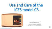 Micro-Pulse ICES C5 Use And Care Manual