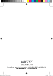 Tenacta Imetek H7601 Operating Instructions Manual