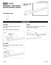 U-Line SWINGLINE H-3067 Quick Start Manual
