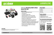 Axxess AXDSPX-VW1 Installation Instructions Manual