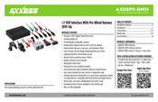 Axxess AXDSPX-GM31 Installation Instructions Manual