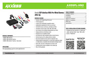 Axxess AXDSPL-HN2 Installation Instructions Manual