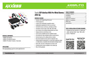 Axxess AXDSPL-TY3 Installation Instructions Manual