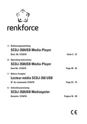 Renkforce 1216218 Operating Instructions Manual