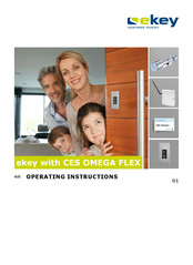 eKey CES OMEGA FLEX Operating Instructions Manual