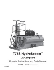 Finn HydroSeeder T75S Operator Instructions And Parts Manual