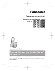 Panasonic KX-TGH224E Operating Instructions Manual