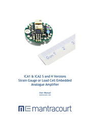 Mantracourt ICA1 User Manual