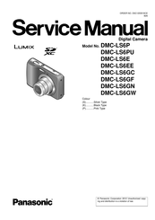 Panasonic Lumix DMC-LS6GF Service Manual