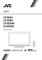 JVC LT-32G40 Instructions Manual