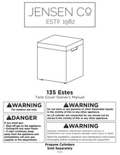 Jensen 135 Estes Owner's Manual