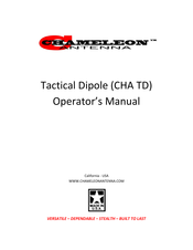 Chameleon Antenna CHA TD Operator's Manual
