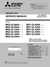 Mitsubishi Electric MSZ-GL06NA-U1 Service Manual