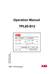 Abb TPL85-B12 Operation Manual