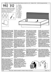 Oeseder Möbelindustrie 992 312 Assembly Instructions Manual