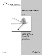 Skyblade SHOP PROP 1030-5 Installation Manual