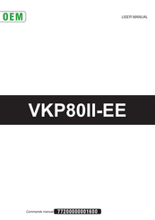 Custom Audio Electronics VKP80II-EE User Manual