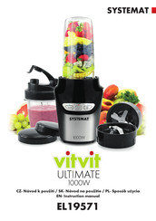 SYSTEMAT vitvit ULTIMATE 1000W Instruction Manual
