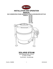 Solaris ELT-100 Installation And Operation Manual