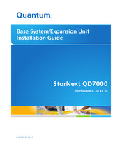Quantum StorNext QD7000 Installation Manual