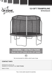 Airzone Jump BASIC AZJ-15FT Assembly Instructions Manual