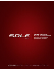 Dyaco Sole Fitness 16008900880 Owner's Manual